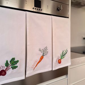 Cotton Tea Towel – Garden Harvest set - Wear&EM Limited