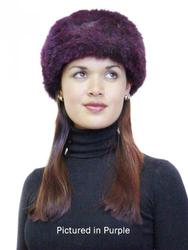 Fashion catalogue: Possum fur cossack hat