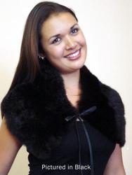 Fashion catalogue: Possum fur czarina wrap