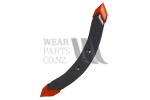 Cultivator: Steel Reversible Point with Chrome Cap to suit Vaderstad Top Down 80x12