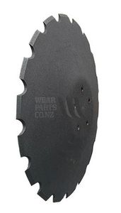Disc Harrow: 20" Notched Disc to suit Kverneland RF3010497