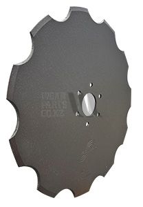 Drill & Planter: 350mm Seed Drill Disc with 11 Notches to suit Kverneland AC821839