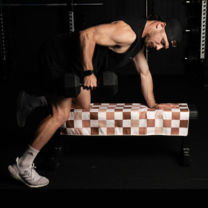 Boho Browns Sweat Towel