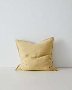 Como Linen Cushion: Como Limoncello