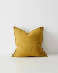 Como Linen Cushion: Como Moss