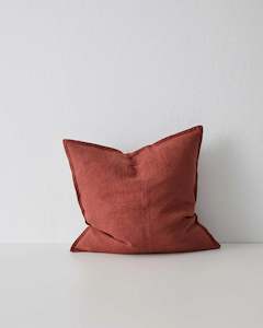 Como Linen Cushion: Como Sienna