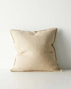 Linen Cushions: Como Sandstone