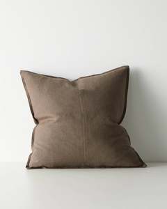 Linen Cushions: Como Mocha