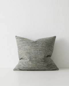 Vista Chunky Linen Cushions: Vista Mineral