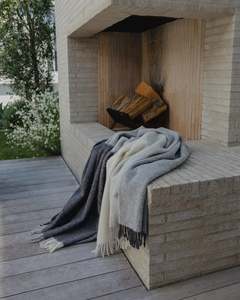 Designer Throws: Bayswater Charcoal