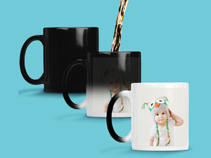 Personalised Magic Mug (Colour change) - Web 2 Print NZ