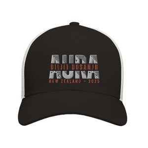 DILJIT AURA – Adult 6-Panel Trucker Cap – WEAR YOUR CULTURE