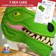 T Rex Cake Printable Template and Decorating Tutorial Dinosaur