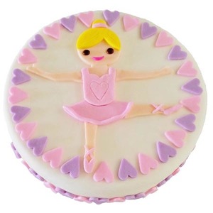 Sweet and Simple DIY Ballerina Cake Kit Cake 2 The Rescue