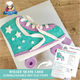 Roller Skate Cake Downloadable Template and Tutorial DIY