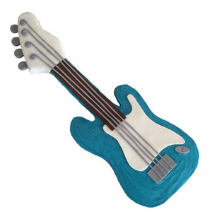 DIY Electric Guitar Birthday Cake Digital Template and Tutorial