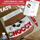 Chocoholic Cake Printable Template Easy Decorating Tutorial