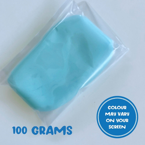 Light Blue Fondant Icing 100g Ready to Roll Icing Tastes Great