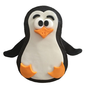 Easy DIY Penguin Birthday Cake Kit Cake 2 The Rescue