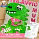 Tea-Rex Cake Template Decorating Tutorial Mum Cake Ideas