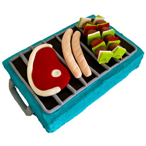 Best BBQ DIY Cake Kit Birthday and Father’s Day Cakes