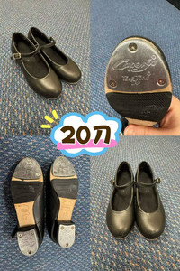 Products: Tap Shoes Black 踢踏舞鞋黑色二手 WE DANCE SCHOOL
