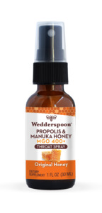 Propolis Sprays: Propolis and Manuka Honey Throat Spray