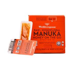 Best Sellers: Honey On the Go - Manuka Honey KFactor 16 Travel Packs (24/box)