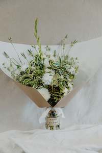 fresh flowers: Green & White