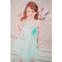 Organza Polkadot Dress