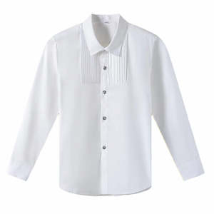 Formal: Classic White Boys Formal Shirt
