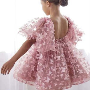 Kids: Girls' Princess Butterfly Tutu Dress