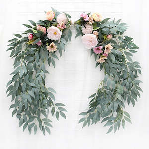 Custom Floral Styling By Wedding She Wrote: DIY Real Look Hanging Floral Decoration
