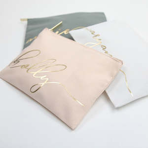 Bridesmaid: Personalised Bridesmaid Proposal Cosmetic Bag