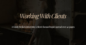 Products: Working with clients Wedding Training Hub