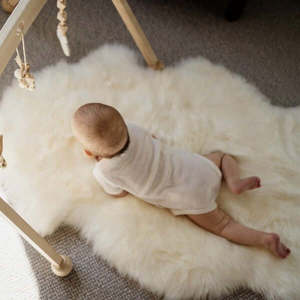 Baby Accessories: Sheepskin Play Rug