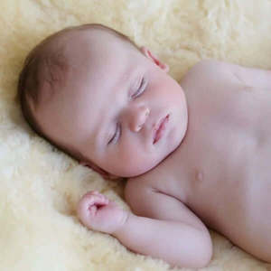 Sleep Sheepskin Baby Rug