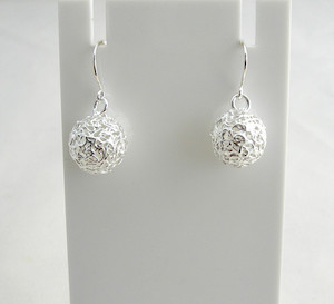 Lacy Ball Earrings weebleworksjase