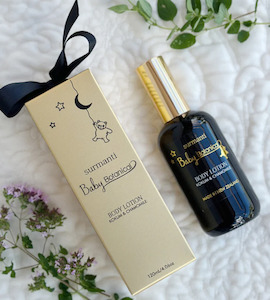 Bathtime: Surmanti Baby Botanical Body Lotion