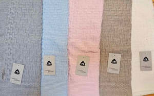 Sleeptime: Country Laine Basket Weave Merino Blanket