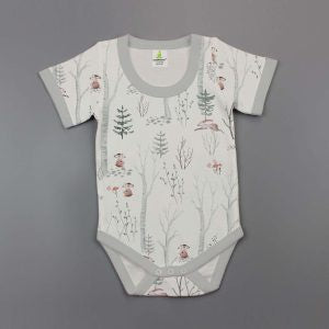 Clothes: imababy short sleeve bodysuit
