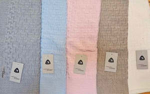 Country Laine Basket Weave Merino Blanket