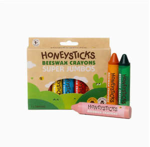 Honeysticks Super Jumbo Beeswax Crayons