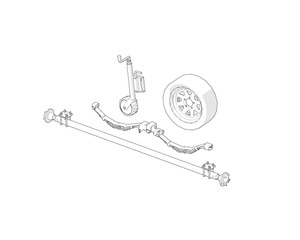 Products: Trailer Parts - Tandem & Single - Wee Make Change