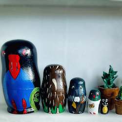 Native Manu nesting dolls