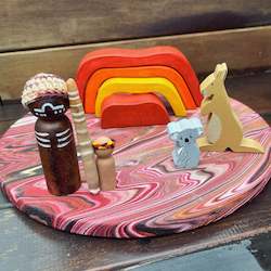 Uluru stacker and Pilbara sandscape set