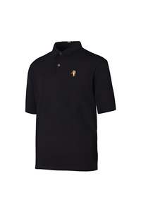 Lion: Performance Knit Polo – Onyx | Lion Collection