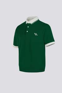 Champions: Knit Polo – Fairway Green | Champions Collection