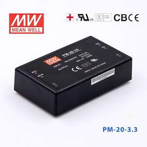 Ac Dc Power Supply: Mean Well PM-20-3.3 Power Supply 20W 3.3V