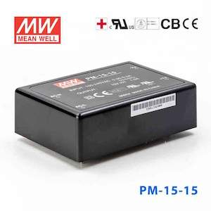 Ac Dc Power Supply: Mean Well PM-15-15 Power Supply 15W 15V